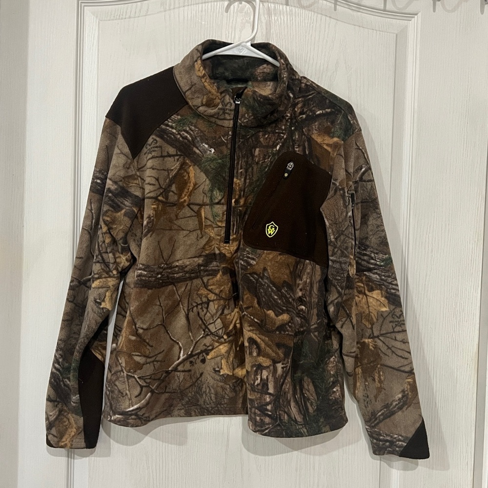 FINAL PRICE Game Winner Camouflage Fleece Jacket